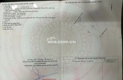 BÁN ĐẤT ĐƯỜNG BÀU MẠC 21 - SONG SONG VỚI ĐƯỜNG NGUYỄN AN NINH